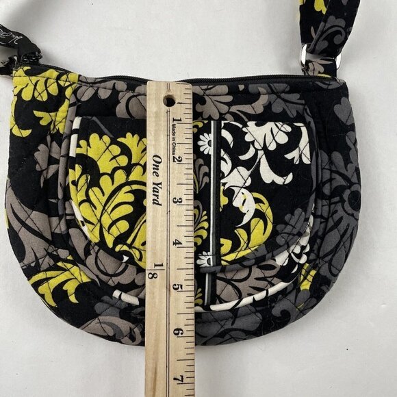 Vera Bradley Crossbody Small Quilt Purse Adjustable Strap Zip Pockets Card Slots - Picture 4 of 12